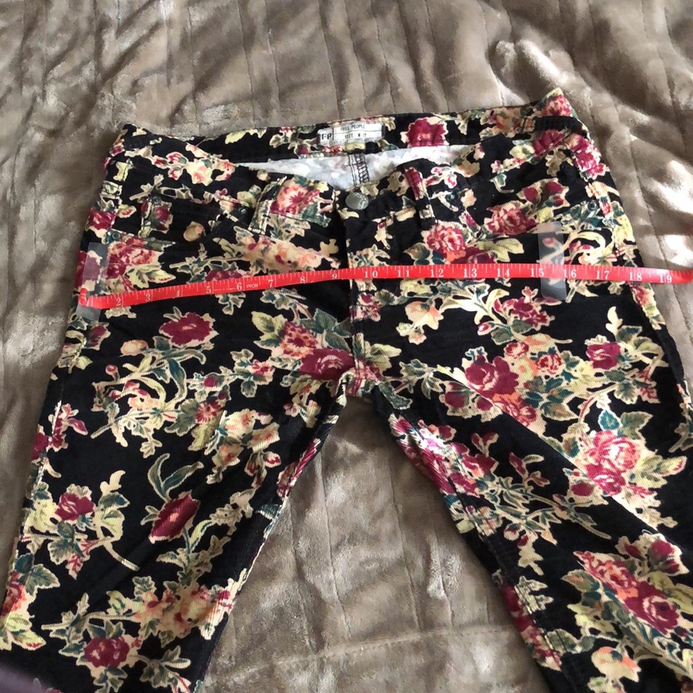 Free People colorful corduroyed pants, size 27 - Picture 7 of 7
